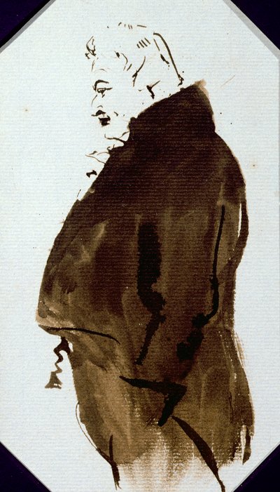 Sydney Smith (1771-1845) ca. 1821 (blyant og wc på papir) af Edwin Landseer
