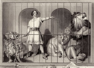 Van Amburgh og løverne af Edwin Landseer