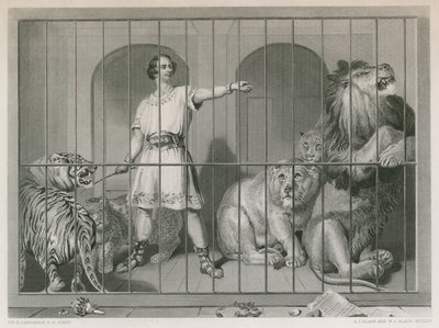 Van Amburgh og løverne af Edwin Landseer