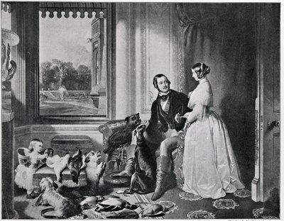 Windsor Castle i moderne tid, fra maleriet fra 1843 af Edwin Landseer
