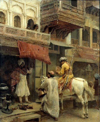 Gadebillede i Indien af Edwin Lord Weeks