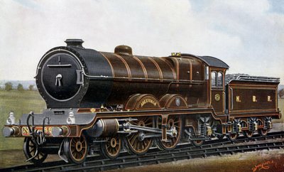 Over den fjerde bro: Den Aberdonske "Atlantic"-motor til North British Railway af Edwin Thomas Rudd