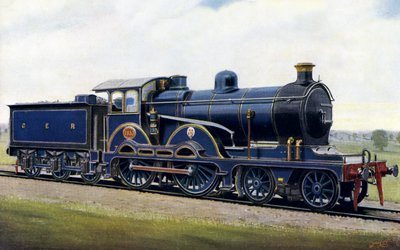 Among the Broads: En ottehjulet motor til Great Eastern Railway af Edwin Thomas Rudd