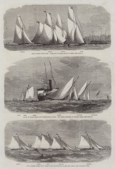 Royal Thames Yacht Club af Edwin Weedon
