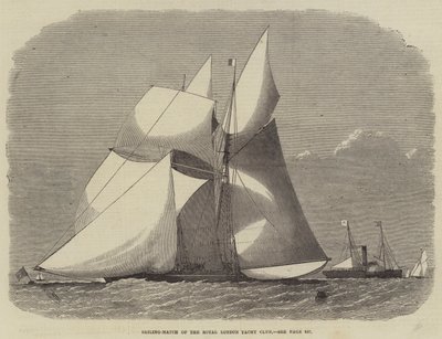 Sejlkamp af Royal London Yacht Club af Edwin Weedon