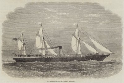 Dundee Screw-Steamship Hibernia af Edwin Weedon