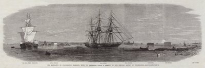 Indgangen til Charleston Harbour, med dens forsvar af Edwin Weedon