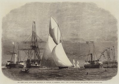 Ocean Yacht Match fra Gravesend til Harwich, lørdag den 4. juni, vandt Volante Cutters