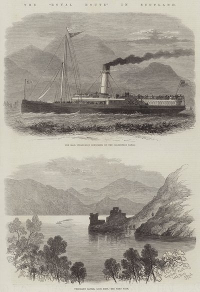 Royal Route i Skotland af Edwin Weedon