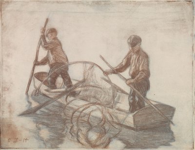 Drenge, der fisker af Eero Järnefelt