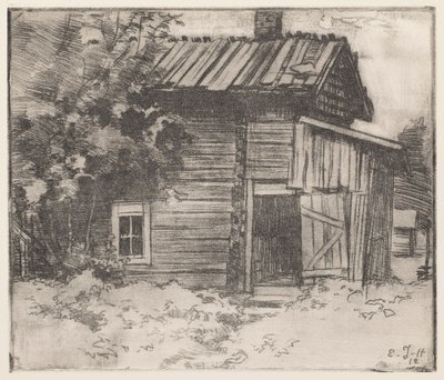 Gammelt landhus af Eero Järnefelt