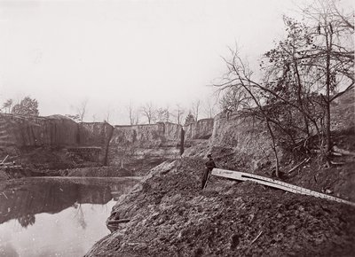 Dutch Gap Canal, 1865. af Egbert Guy Fowx
