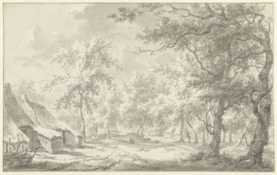 Gårde i Eext (Drenthe) af Egbert van Drielst