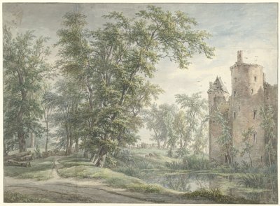 Ruin af huset De Haer af Egbert van Drielst