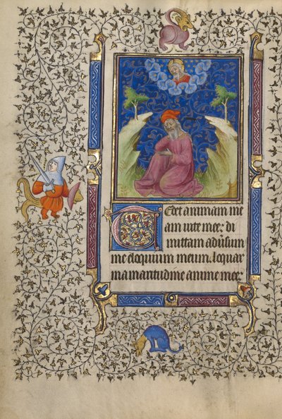 Job i meditation af Egerton Master
