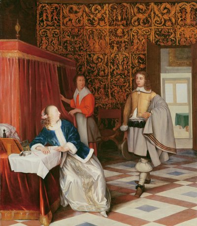 Budskabet af Eglon van der Neer