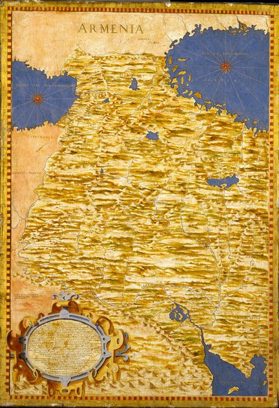 Mellemøsten- Georgien, Armenien, Irak, Vest-Iran af Egnazio Danti