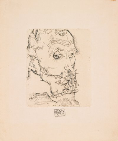 Portræt af Franz Hauer af Egon Schiele