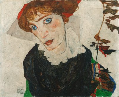Portræt af Wally Neuzil af Egon Schiele