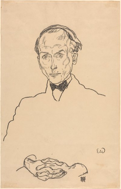 Dr. Ernst Wagner af Egon Schiele