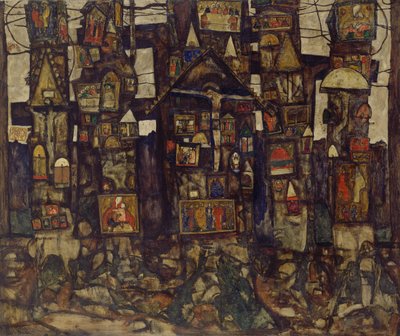 Skovbøn, 1915. af Egon Schiele