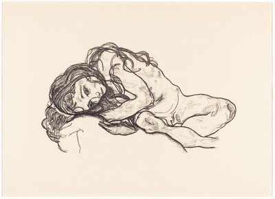 Pige af Egon Schiele