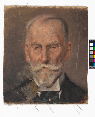 Portræt af en herre af Egon Schiele