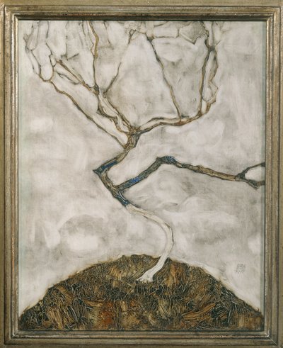Lille træ i det sene efterår ... af Egon Schiele
