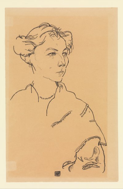 Lilly Steiner af Egon Schiele