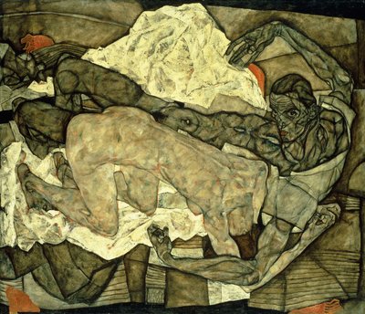 Elskere af Egon Schiele