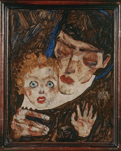 Mutter und Kind II, Mor og barn. II ... af Egon Schiele