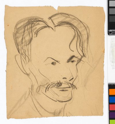 Porträt Anton Peschka af Egon Schiele