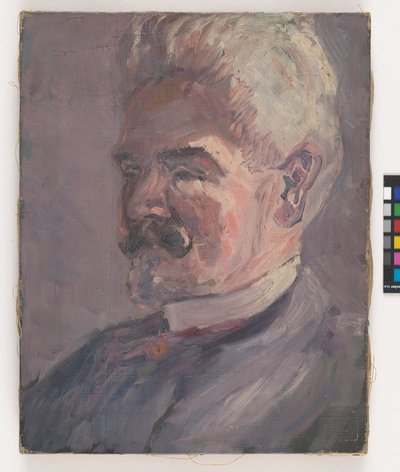 Portræt af Leopold Czihaczek af Egon Schiele