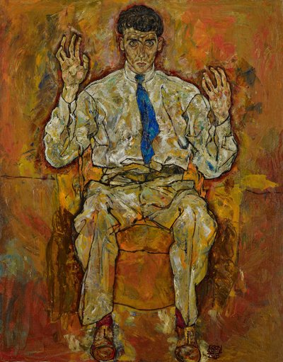 Portræt af Paris af Gütersloh (1887-1973) af Egon Schiele