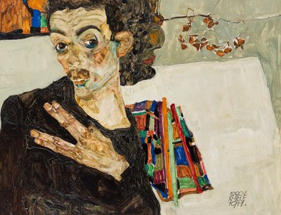 Selvportræt, 1911. af Egon Schiele