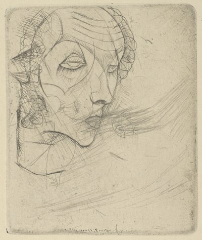 Selvportræt, 1914 af Egon Schiele