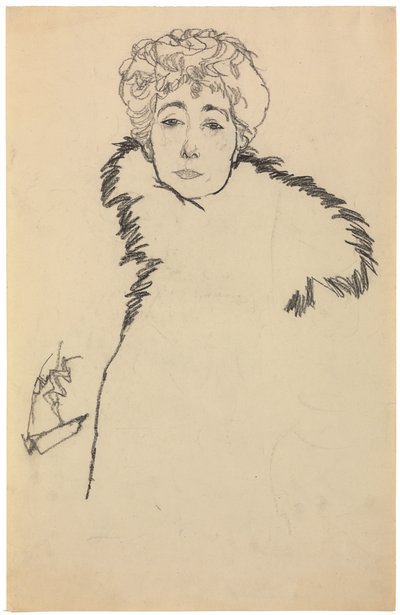 Serena Lederer, 1917 af Egon Schiele
