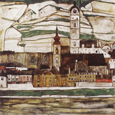 Stein an der Donau (distriktet Krems) af Egon Schiele