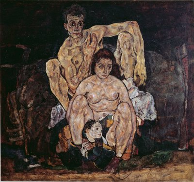 Familien af Egon Schiele