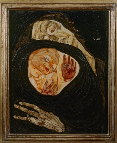 Død mor I af Egon Schiele