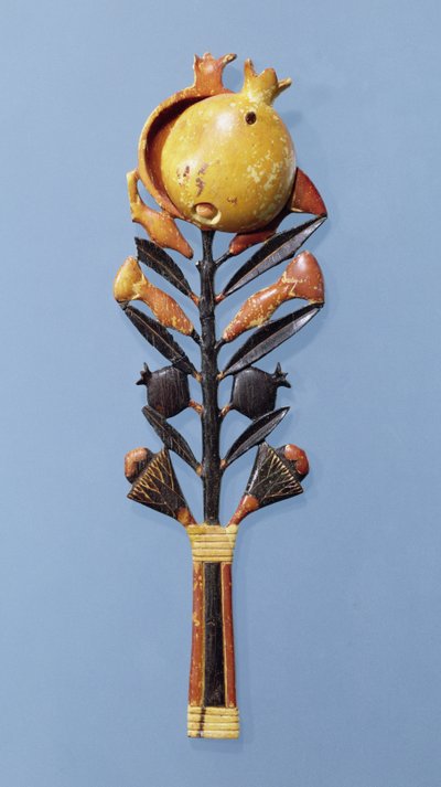 Salveske (malet elfenben) af Egyptian