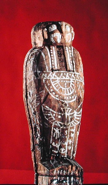 Sarkofag (træ) af Egyptian