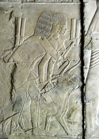 Egyptisk antikvitet: forbinder fra graven af Kha em Het (Khaemhat) loftsinspektør og skriver til Amenophis III