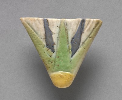 Lotus Blossom Halskæde Terminal, ca. 1391-1337 f.Kr af Egyptian 18th Dynasty