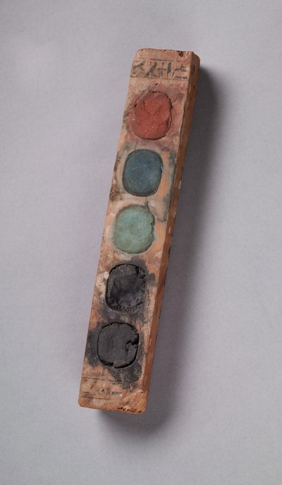 Paint Box of Vizier Amenemope, New Kingdom, ca. 1427-1401 BC af Egyptian 18th Dynasty