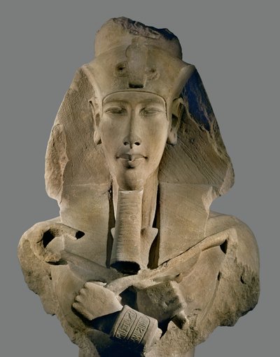 Farao Amenophis IV Akhnaton (skulptur) af Egyptian 18th Dynasty