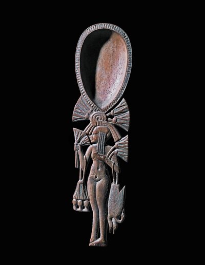 Ske til at holde ansigtscreme ... af Egyptian 18th Dynasty
