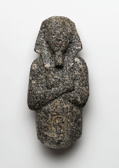 Ushabti af Akhenaten, fra Tell el-Amarna, New Kingdom, ca. 1353-36 f.Kr. (granit) af Egyptian 18th Dynasty