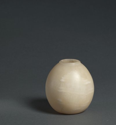 Fartøj i form af et strudseæg, New Kingdom, ca. 1540-1296 f.Kr af Egyptian 18th Dynasty