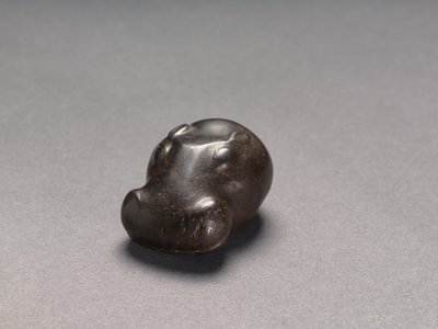Vægt i form af et flodhesthoved, ca. 1540-1296 f.Kr af Egyptian 18th Dynasty